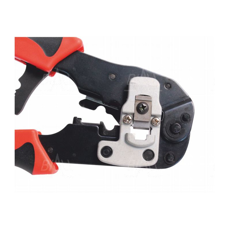 OPT LY580ER Zaciskarka wtyków przelotowych 8p8c RJ45, ściągacz izolacji