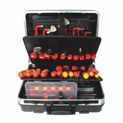 OPT ZNIW-2 Zestaw narzędzi izolowanych 1000V + BM235 w walizce 51el.