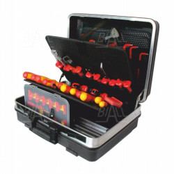 OPT ZNIW-2 Zestaw narzędzi izolowanych 1000V + BM235 w walizce 51el.