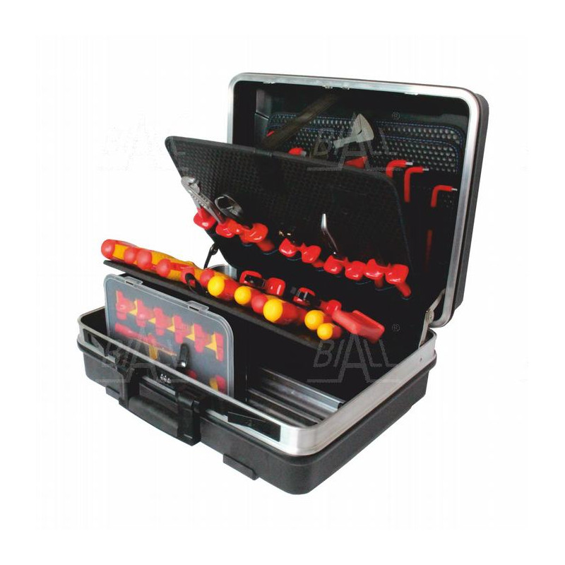 OPT ZNIW-4 Zestaw narzędzi izolowanych 1000V + BM079 w walizce 51el.