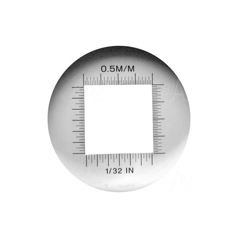 Lupa stojąca z rączką podświetl. M100 30mm/10x   z podziałką skala 0.5mm