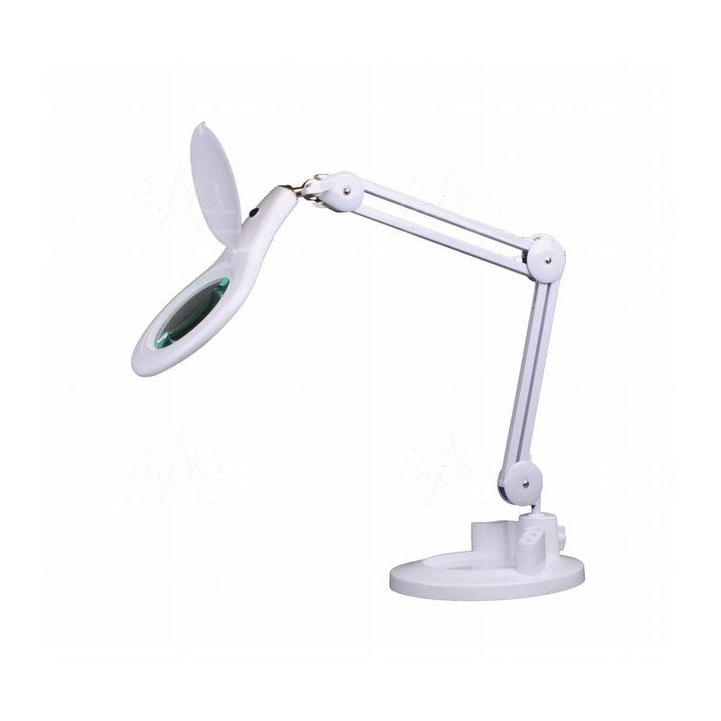 Lampa biurkowa LED SMD z lupą (127mm) 8066LED-A-B3 5D 9W