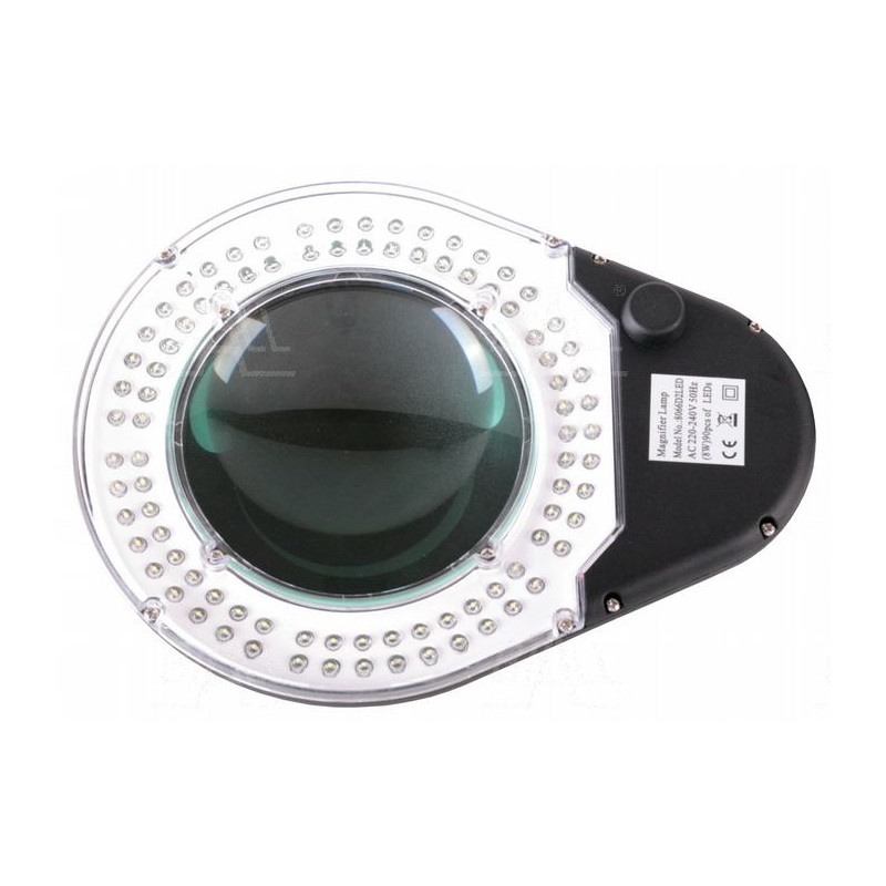 
       Lampa warsztatowa ESD LED SMD z lupą(127mm) 8066D2 5D 9W
     