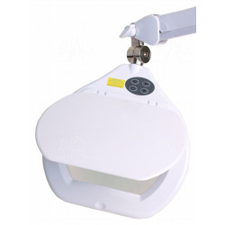 Lampa warsztatowa LED SMD z lupą (177x132mm) 8067LED-U 3D 2,5-20W