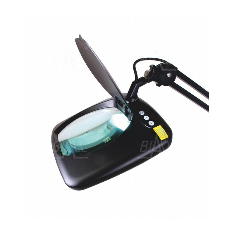 Lampa warsztatowa ESD LED SMD z lupą (190x157mm) 8069D2LED-A 5D 2-10W