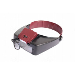 Lupa nagłowna  1,5x  3x  8,5x  10x z podświetleniem LED LN-81007-A