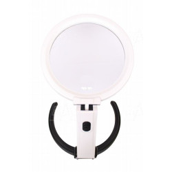 
       Lupa ręczna LR-6 ze stopką 138mm/1,8x 25mm/5x z podświetleniem LED
     