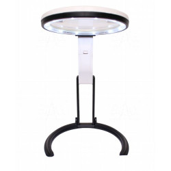 
       Lupa ręczna LR-6 ze stopką 138mm/1,8x 25mm/5x z podświetleniem LED
     