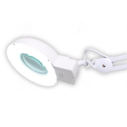 Lampa warsztatowa LED SMD + LED UV z lupą (127mm) 8066HLED-UV 5D 12W