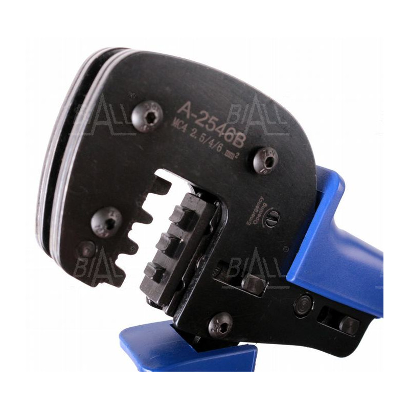 OPT A2546B Zaciskarka precyzyjna złączy solarnych PV MC4 2,5/4/6mm2