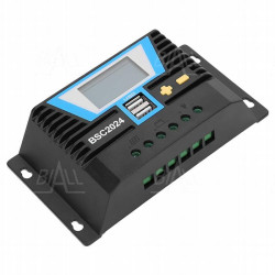 Regulator ładowania solarny PWM BSC2024 20A 12/24V