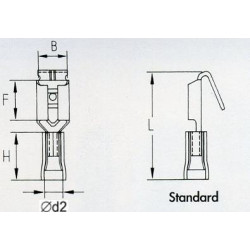 KMFY  6.3 Rozgałęźnik konektorowy izol. 100szt