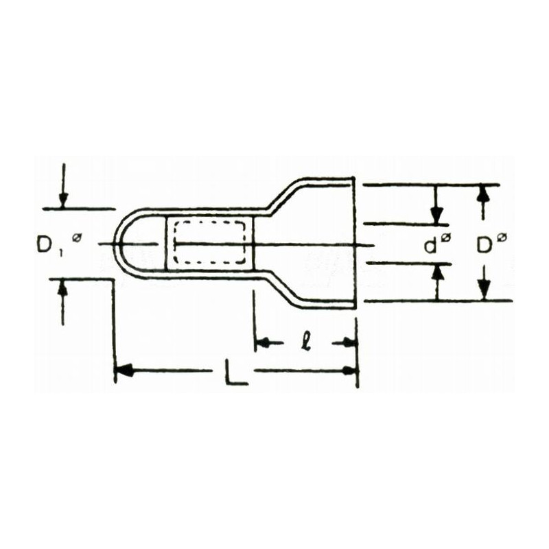 ZKZ-1 Złączka kablowa zaciskowa 1mm2 100szt