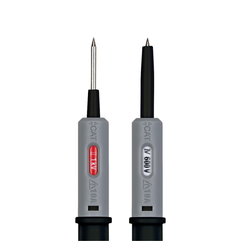 KEW7313-BLK Sonda pomiarowa AUTO-SLIDE CAT II 1000V/ CAT IV 600V czarna