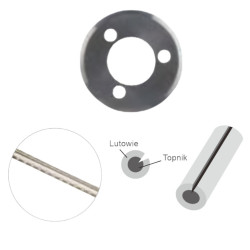 Quick 300A Ryflownica drutu lutowniczego z przewijarką - nacinanie ciągłe