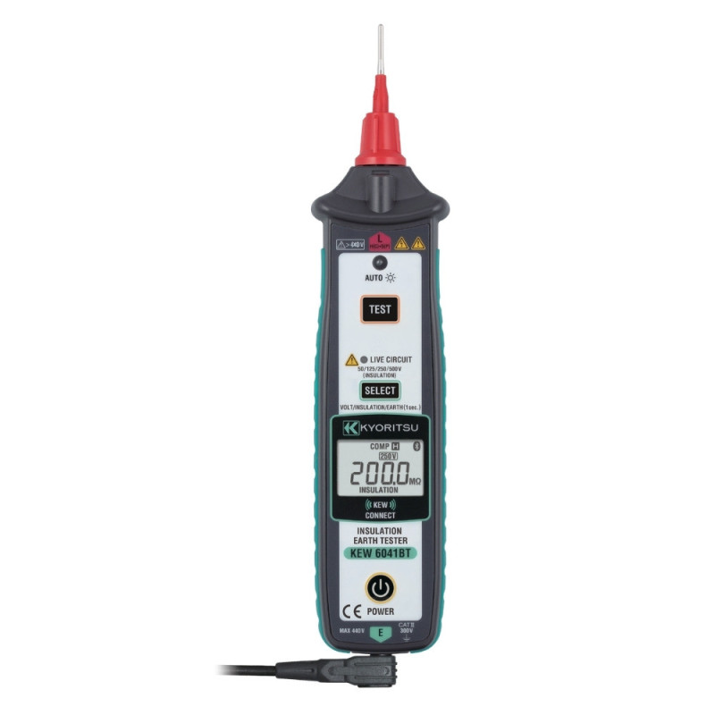 KEW6041BT Tester rezystancji izolacji i uziemienia