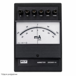 2052AD-12 Amperomierz DC max +/-30mA (zero w centrum) kl. 1.5