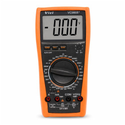 VC9808+ Multimetr RLC (LCR) LCD 1999max PEAK HOLD, Temp, hFE