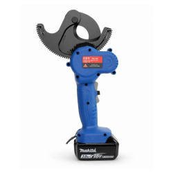 
       OPT RC54 nożyce akumulatorowe z zębatką do kabli Cu/Al fi 54mm + Makita 3Ah 18V
     
