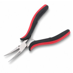 OPT MP22 Szczypce półokrągłe gładkie odgięte 45° 145mm