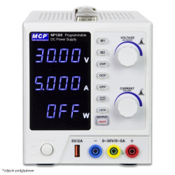 Zasilacz lab NP13010 DC 30V/10A 350W, 5V/2A MCP